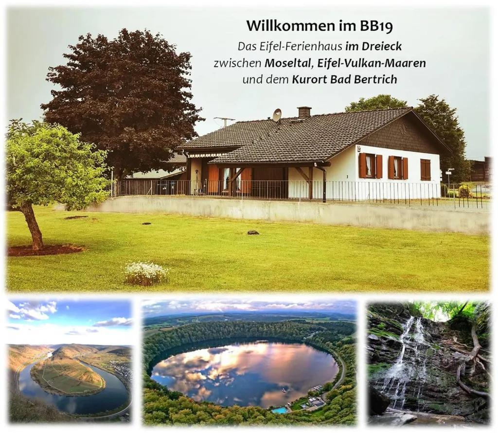 Bb19 Eifel-Ferienhaus Am Moseltal Mit Saunahaus Beuren  Buitenkant foto